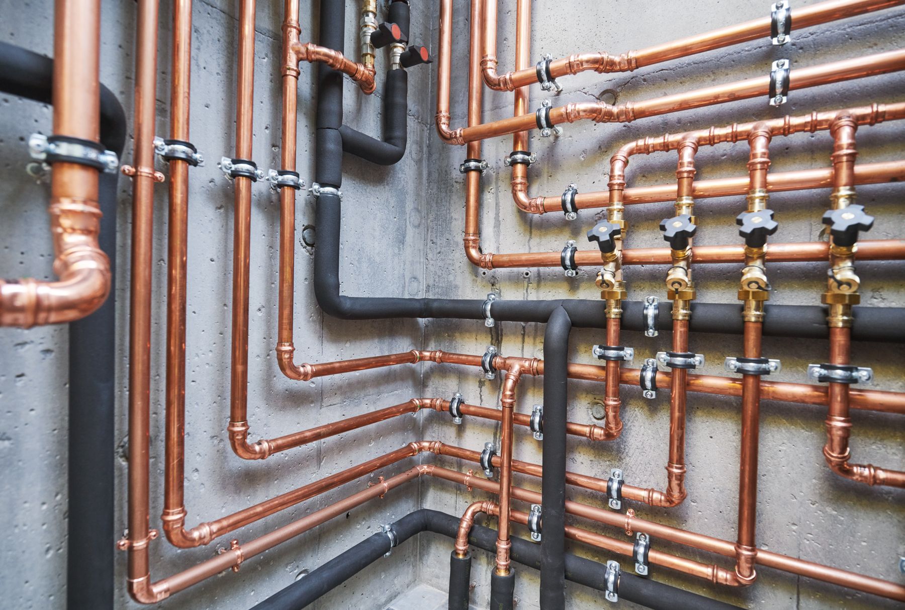Copper plumbing